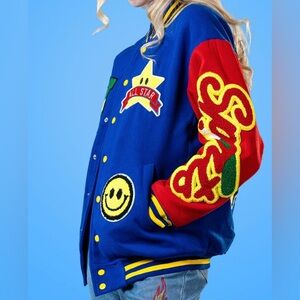 Play Cool varsity basketball jacket coat NWT size L